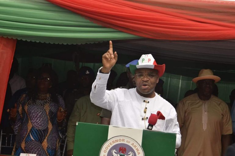 Gov Emmanuel Dedicates Victory To God, Akwa Ibom People