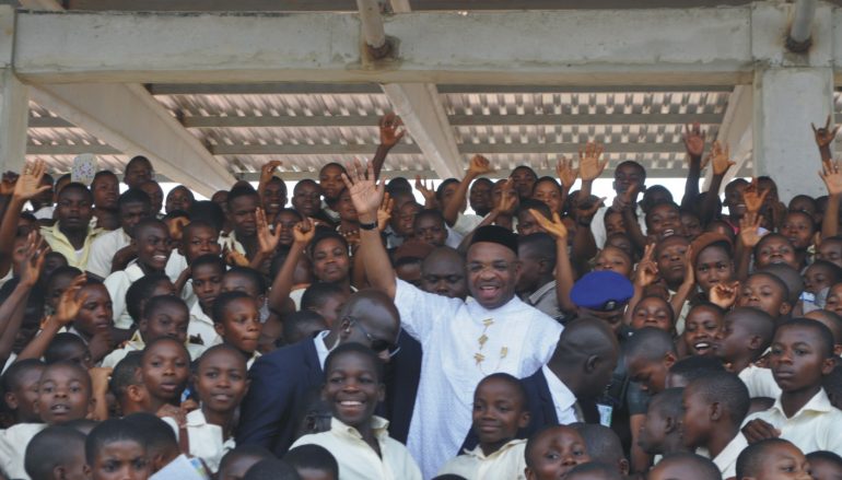 Gov Udom Emmanuel: Guaranteeing Tomorrow Through Education