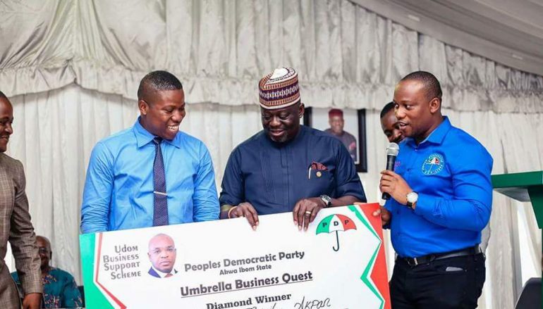 PDP Donates N1 Million To Winners Of The Maiden Edition Of The Umbrella Business Quest