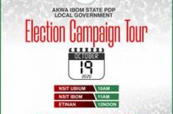 AKWA IBOM PDP LOCAL GOVERNMENT ELECTION CAMPAIGN TOUR