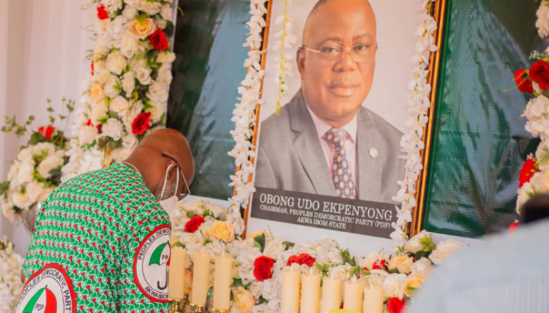 IKOT EKPENE, NSIT IBOM, IBENO PDP STAKEHOLDERS MOURN UDO EKPENYONG’S DEMISE