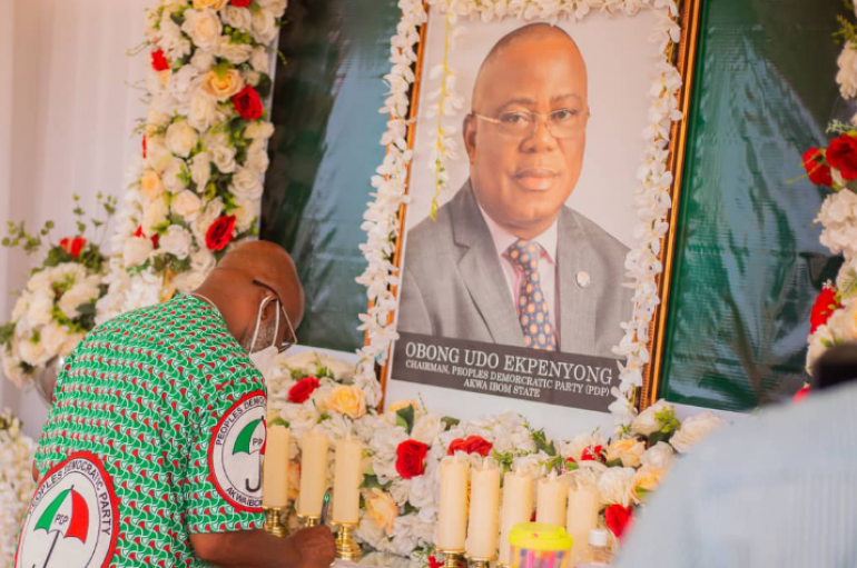 IKOT EKPENE, NSIT IBOM, IBENO PDP STAKEHOLDERS MOURN UDO EKPENYONG’S DEMISE