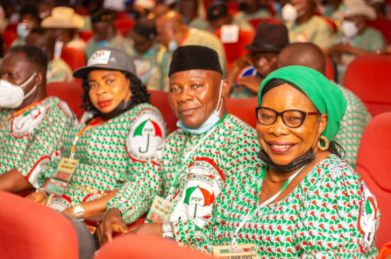 PDP S-SOUTH ZONAL CONVENTION: AKWA IBOM PDP MEMBERS CLINCH STRATEGIC POSITIONS