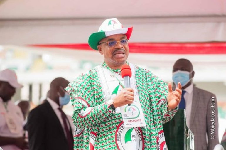 BETTER DAYS AHEAD FOR PDP IN AKS, NIGERIA – GOV. EMMANUEL