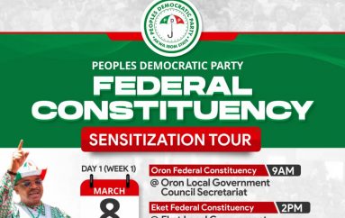 PDP-AKS FEDERAL CONSTITUENCY TOUR