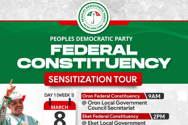 PDP-AKS FEDERAL CONSTITUENCY TOUR