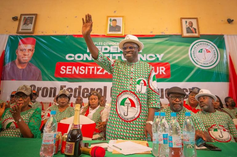 ORON FED. CONSTITUENCY RE-ECHOES LOYALTY, COMMITMENT TO PDP